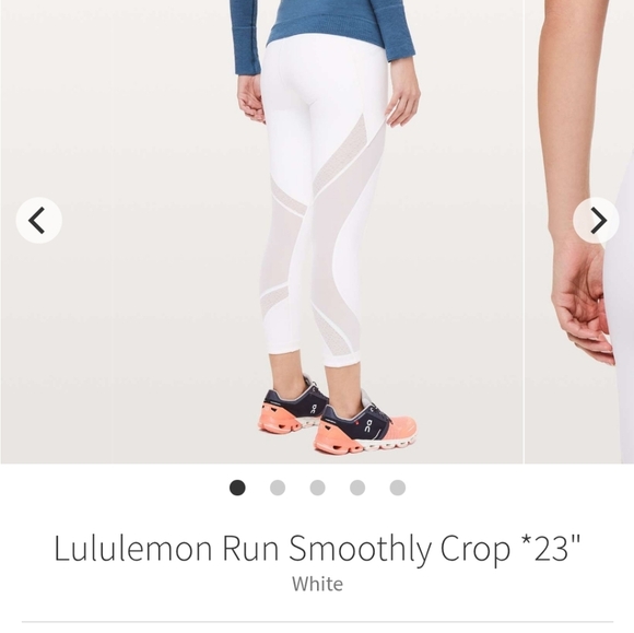 Lululemon Run Smoothly Crop size 4 - Picture 1 of 7